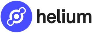 Helium logo one of the ai startup companies