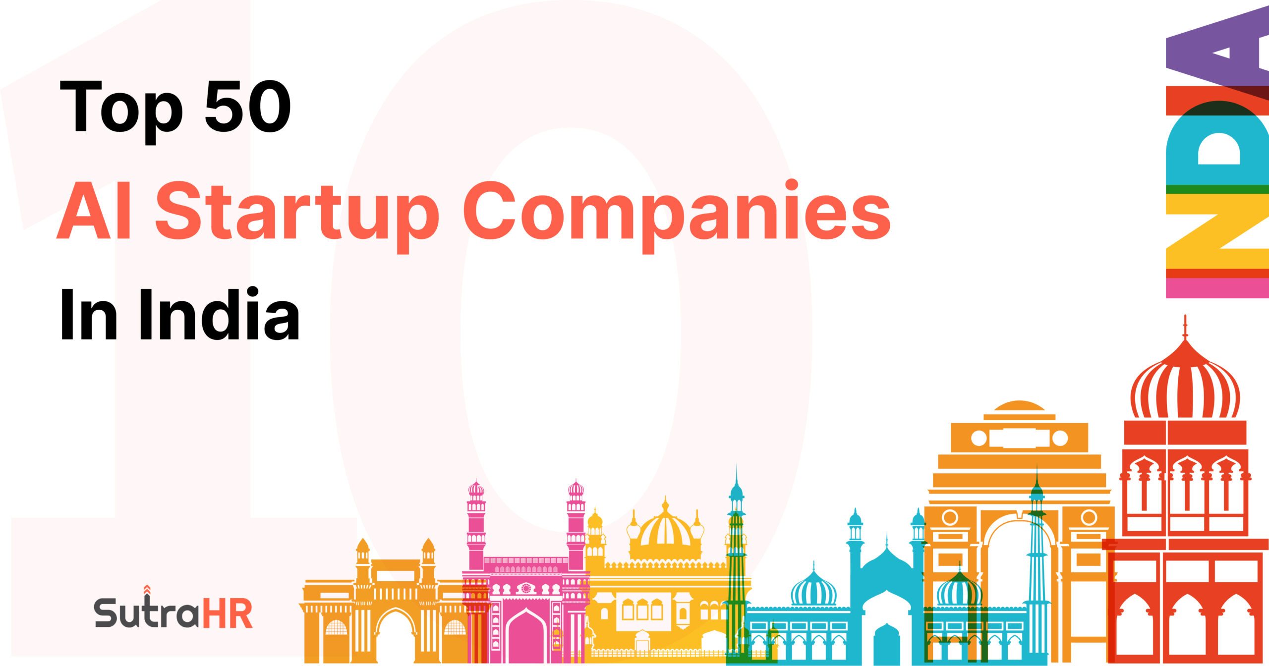 Top AI startup companies in india