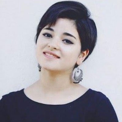 Young Achievers in India - Zaira Wasim