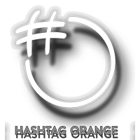 Hashtag-Orange